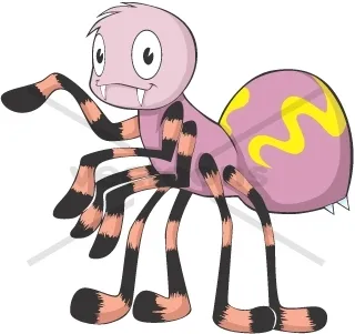 17889 happy tarantula feeding