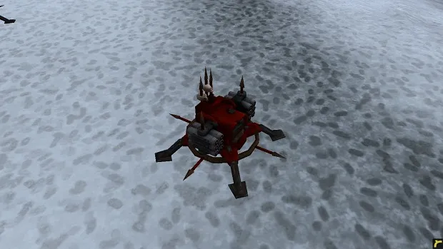 17909 tarantula sentry gun terrain