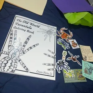 17944 tarantula coloring book coloring guide