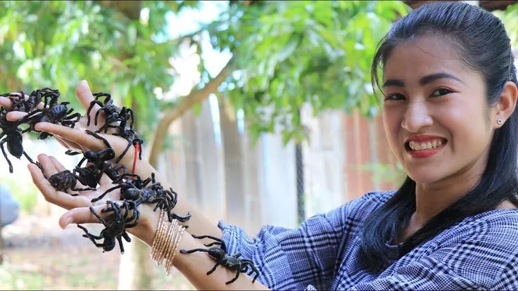 17993 dried tarantula plating
