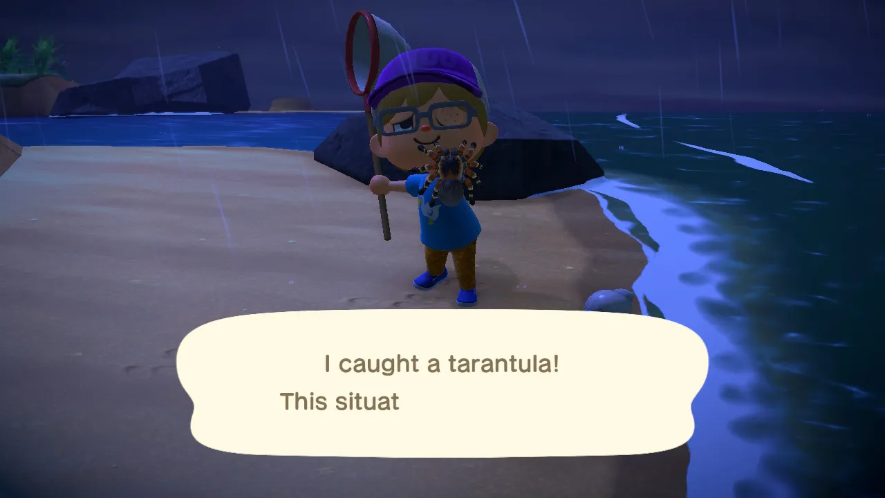 18037 animal crossing tarantula tools