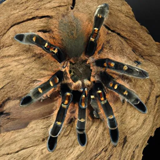 18103 curly hair tarantula molting